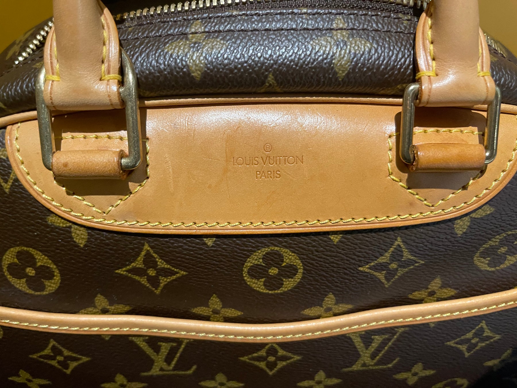 Louis Vuitton Vintage - Monogram Trouville Bag - Brown - Monogram Canvas  and Leather Handbag - Luxury High Quality - Avvenice