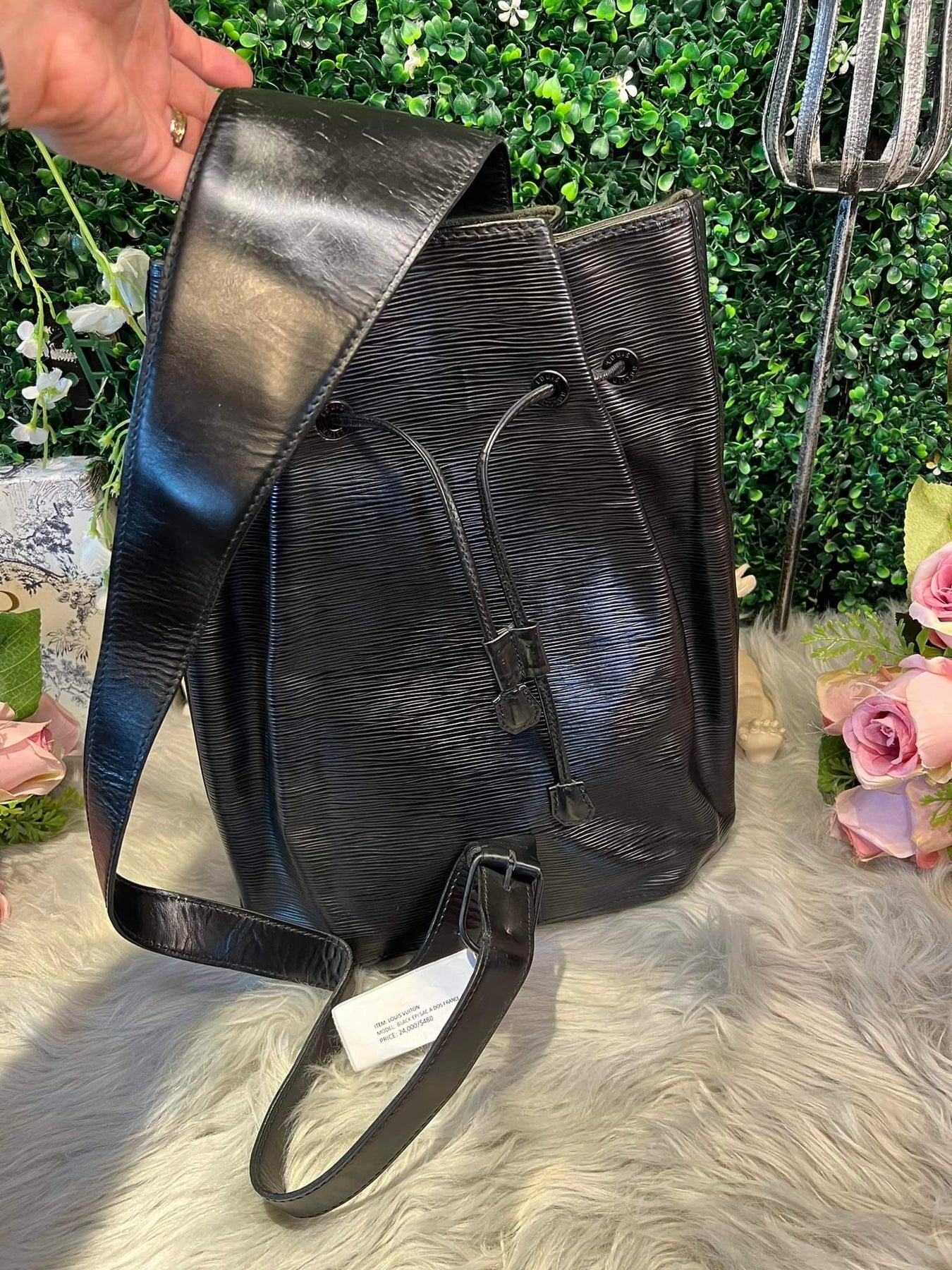 Authentic” Louis Vuitton Epi Noe backpack – RENEÉ LORRAINE BOUTIQUE