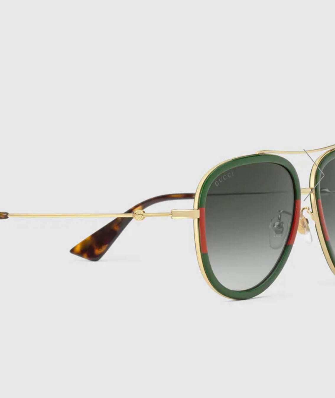 Gucci aviator glasses