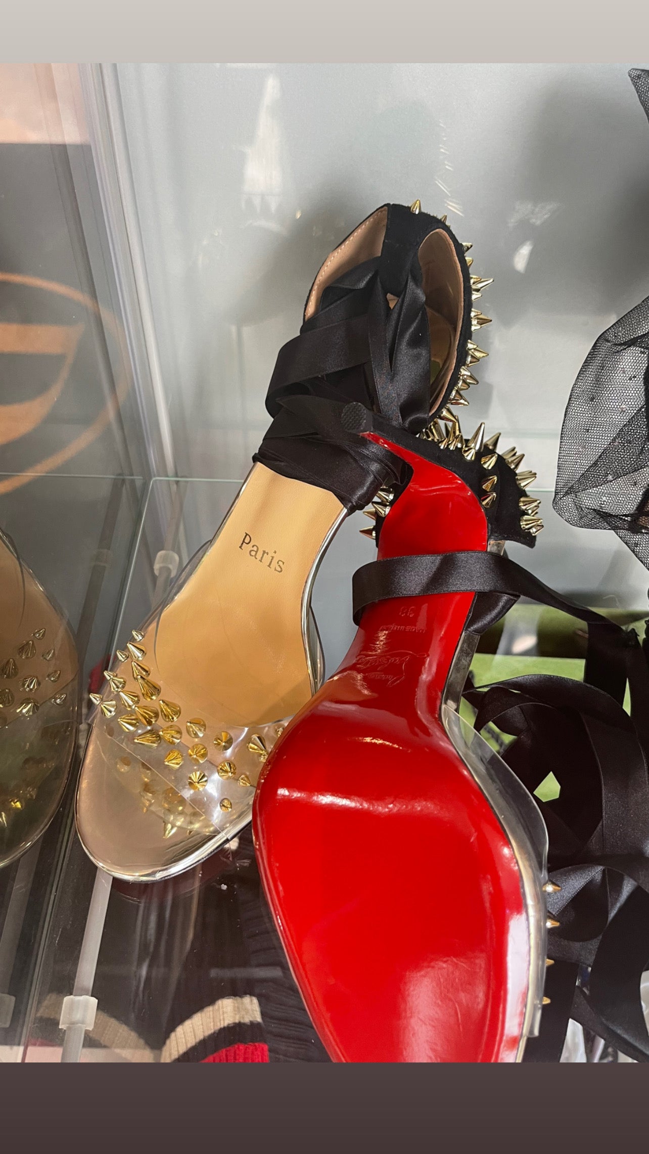 Brand New Red bottom spike heels