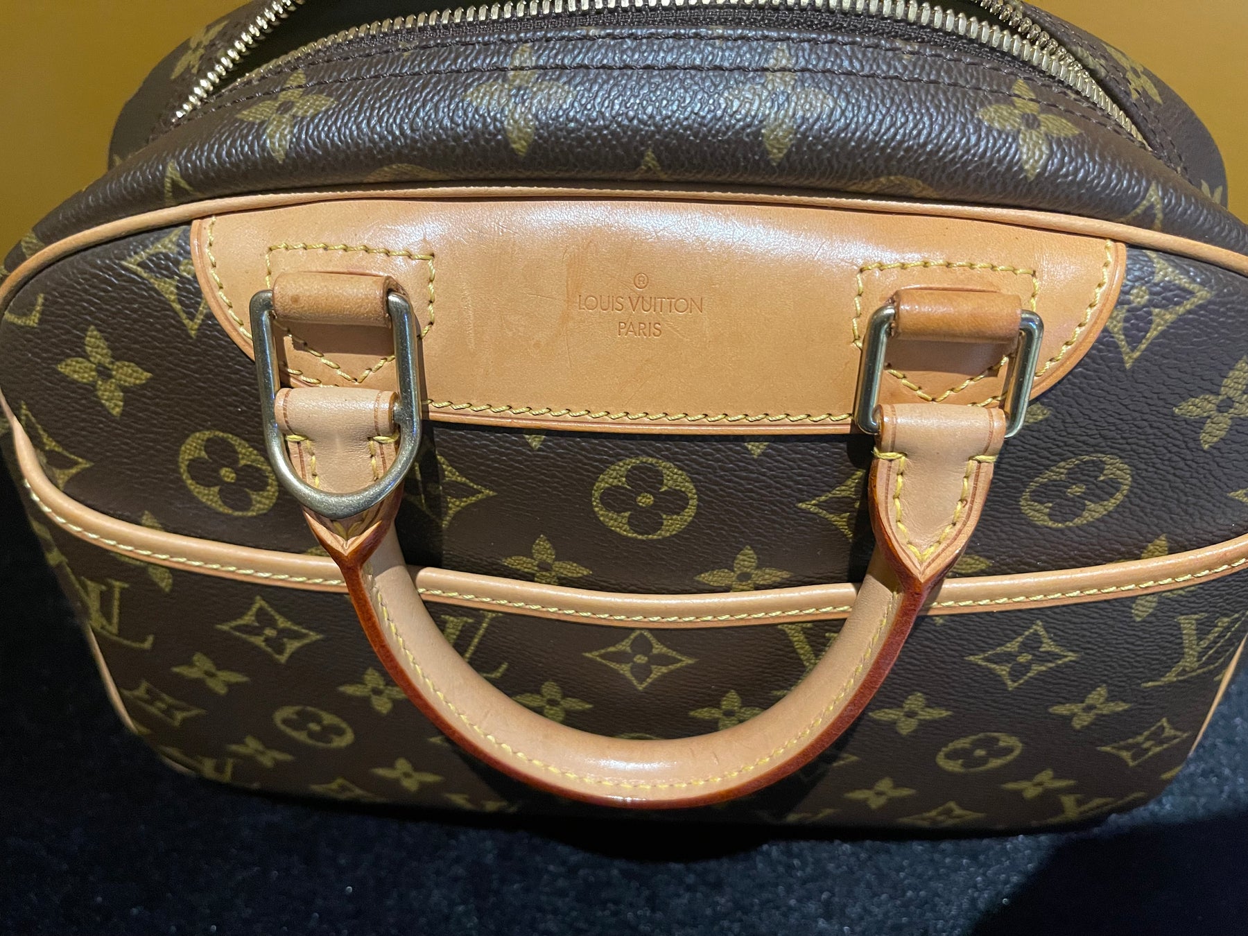 Louis Vuitton Vintage - Monogram Trouville Bag - Brown - Monogram Canvas  and Leather Handbag - Luxury High Quality - Avvenice