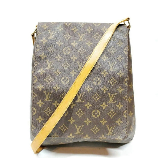 "Authentic" Louis Vuitton Musette GM Monogram Canvas Shoulder Bag